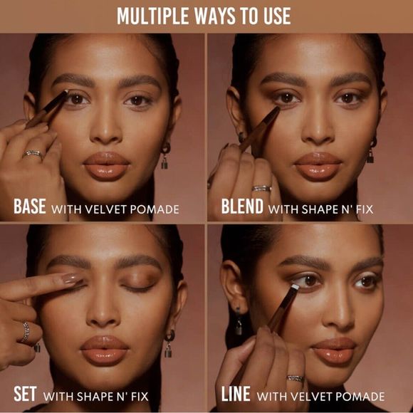 Danessa Myricks Groundwork Defining Neutrals Palette Eyes Brows Face & Lips $99 - Picture 6 of 16